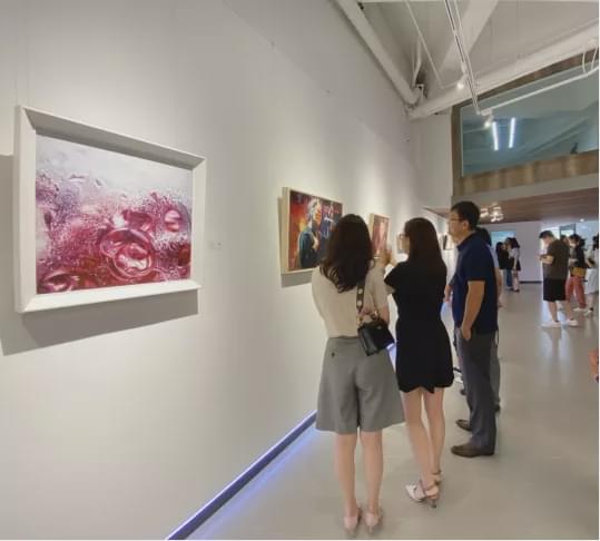 視度2020當代繪畫邀請展暨方贄畫廊遷館展隆重開幕，開啟文化藝術交流新篇章